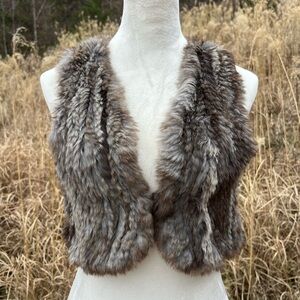 Vintage Rabbit Fur Vest